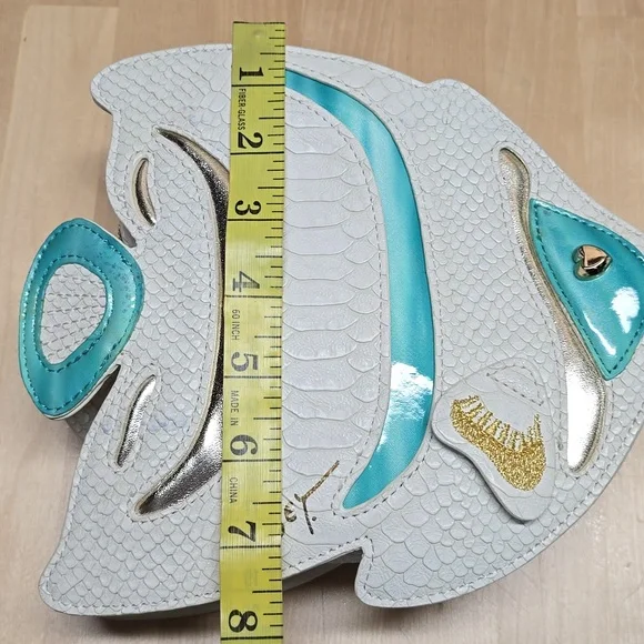 {Betsey Johnson} "Plenty of Fish in the Seas" Crossbody Bag - Picture 15 of 17